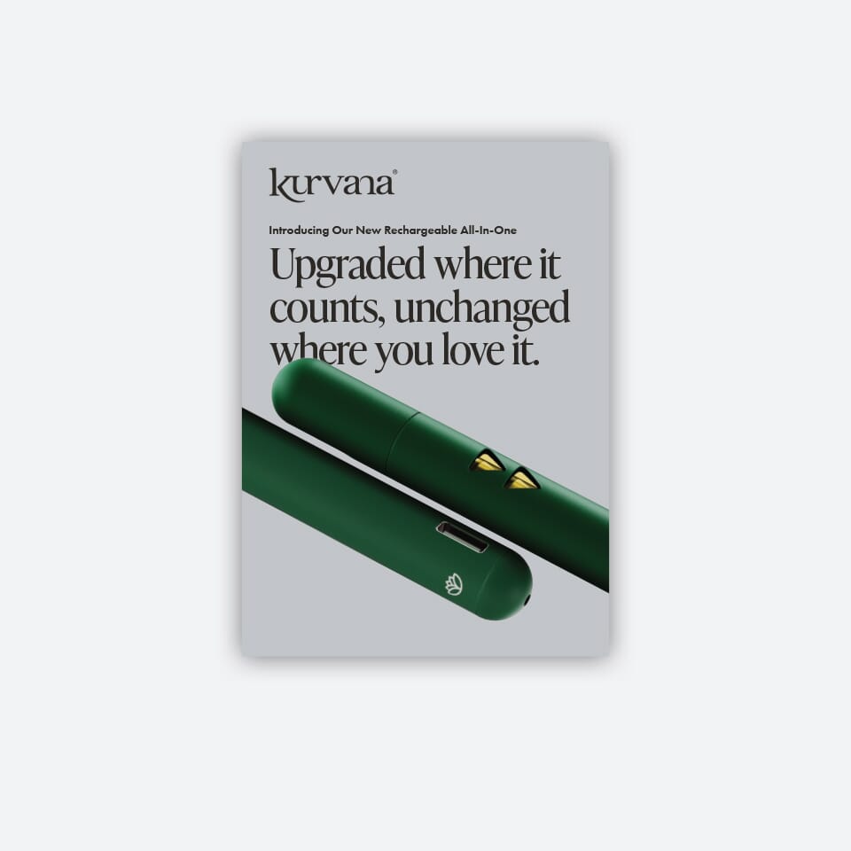 kurvana-rechargeable-all-in-one-launch-2024-10-10 | Kurvana | Curated for years. Experienced in moments. Kurvana rechargeable all-in-one device, upgraded design in green, sleek and modern for enhanced performance.